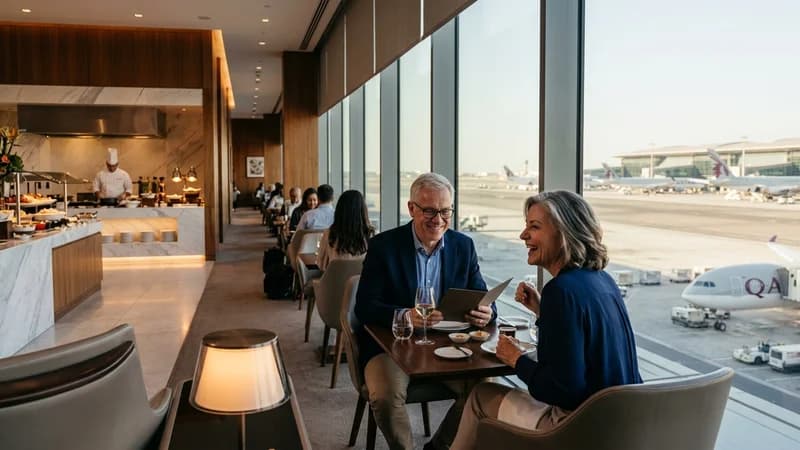 Doha Hamad International Airport lounge