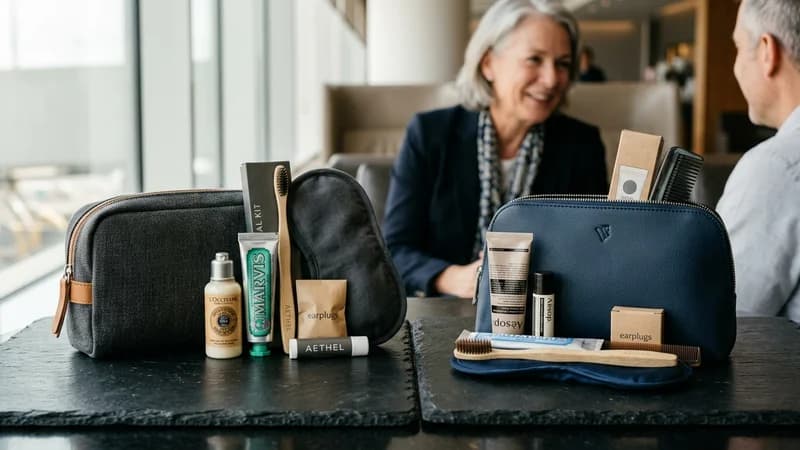 Amenity kits comparison