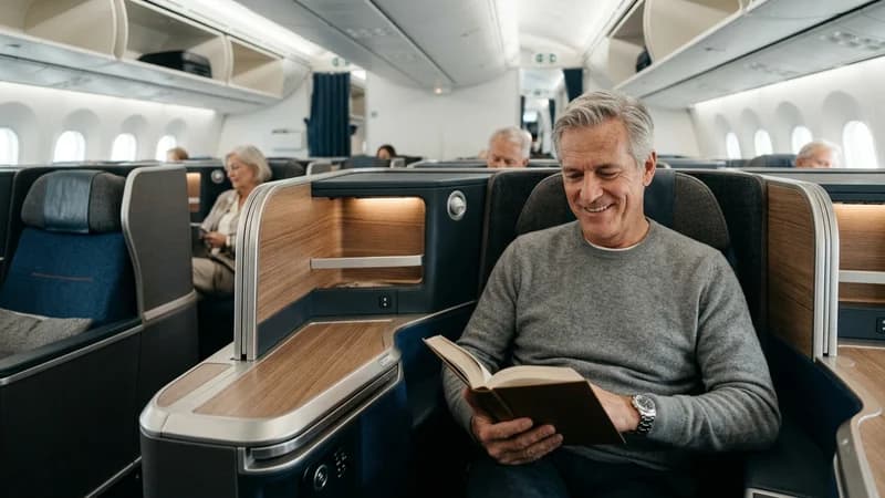 Airline A cabin