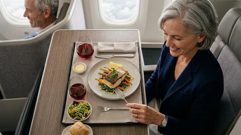 Airline B meal
