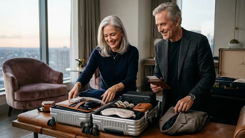 Luxury travel lifestyle