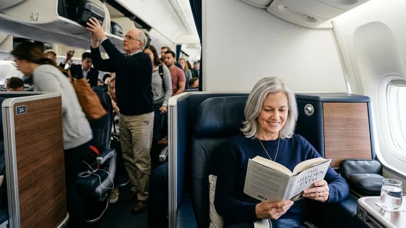 Serene business class suite
