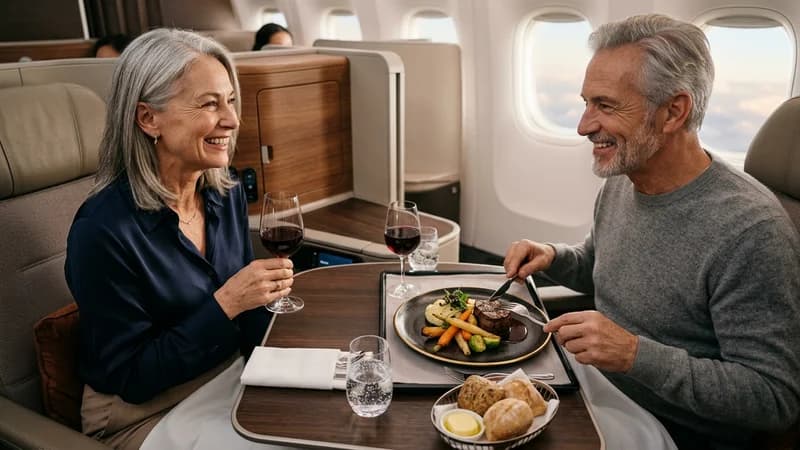 Airline B meal
