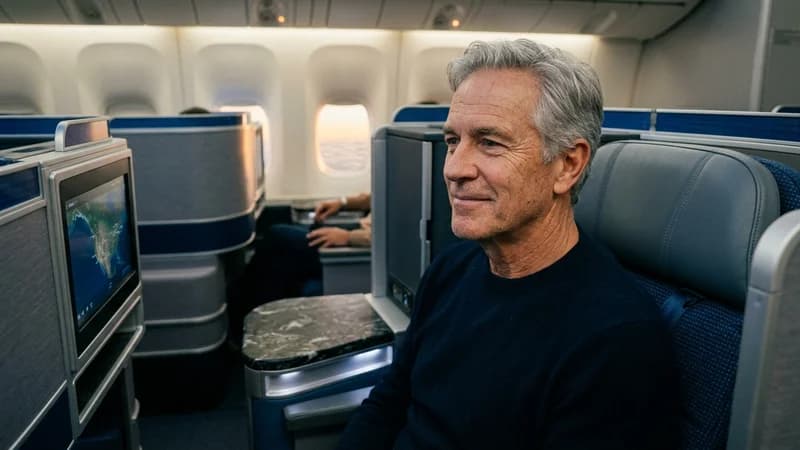 Airline B cabin