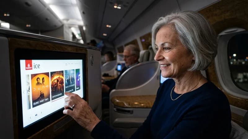 Entertainment system on Emirates Business Class Review 2026: Is the Hype Still Justified?
