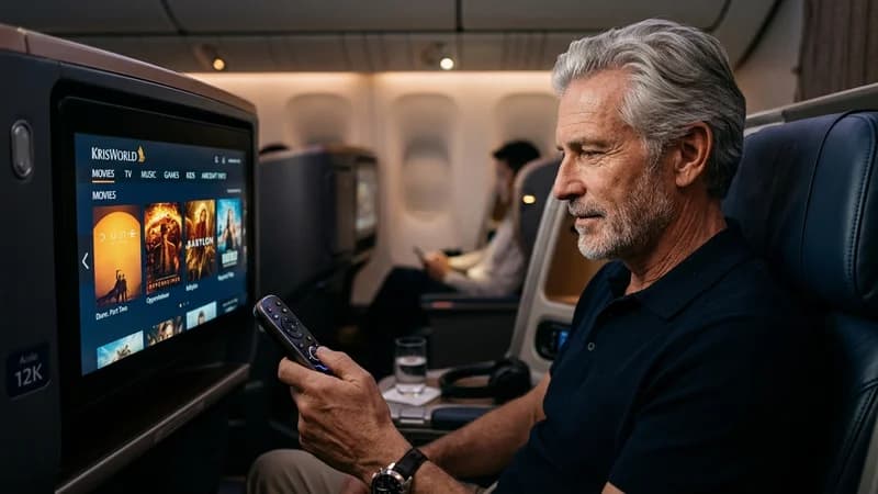 Entertainment system on Singapore Airlines Business Class Review: Still the World's Best? (2026 Edition)