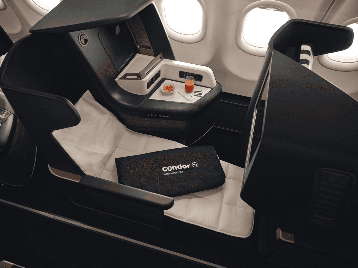Condor Business Class Cabin