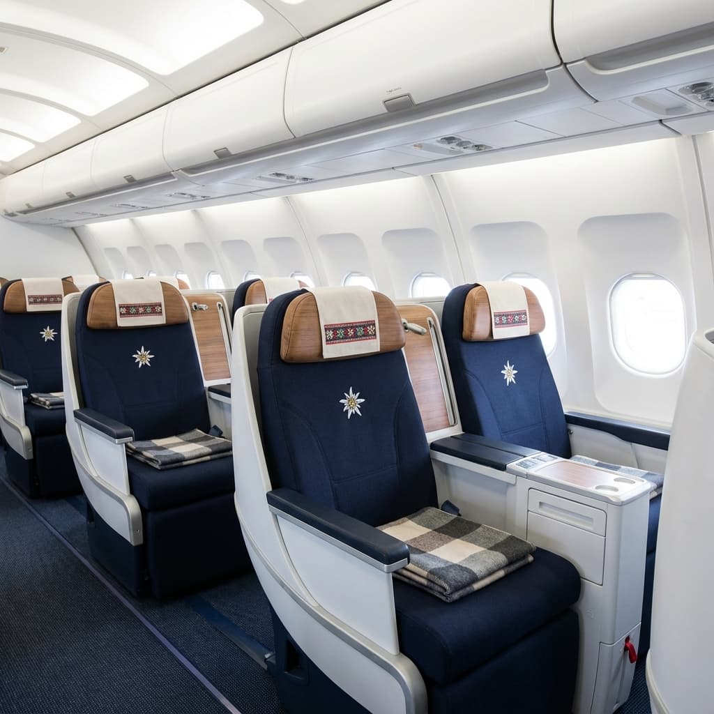 Edelweiss Business Class Cabin