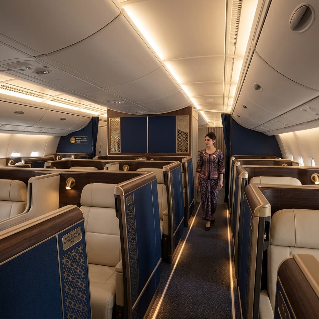 Singapore Airlines Business Class