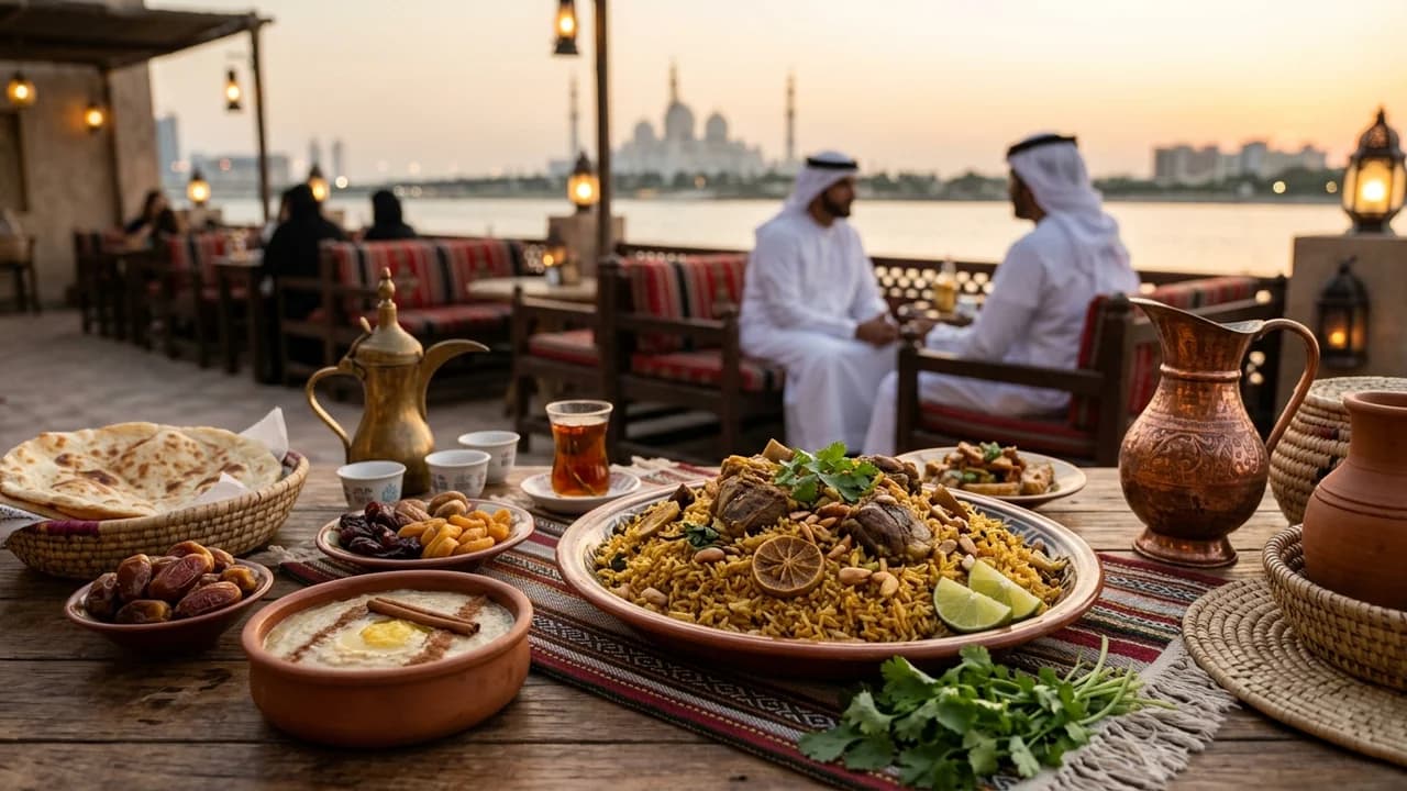 Authentic local cuisine dining experience in Abu Dhabi
