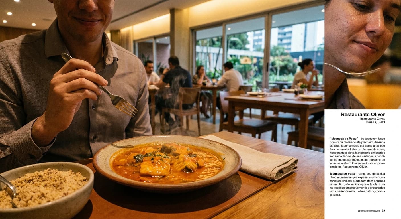 Contemporary Brazilian fine dining with cerrado ingredients in Brasília
