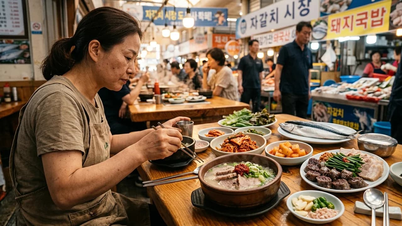 Authentic local cuisine dining experience in Busan