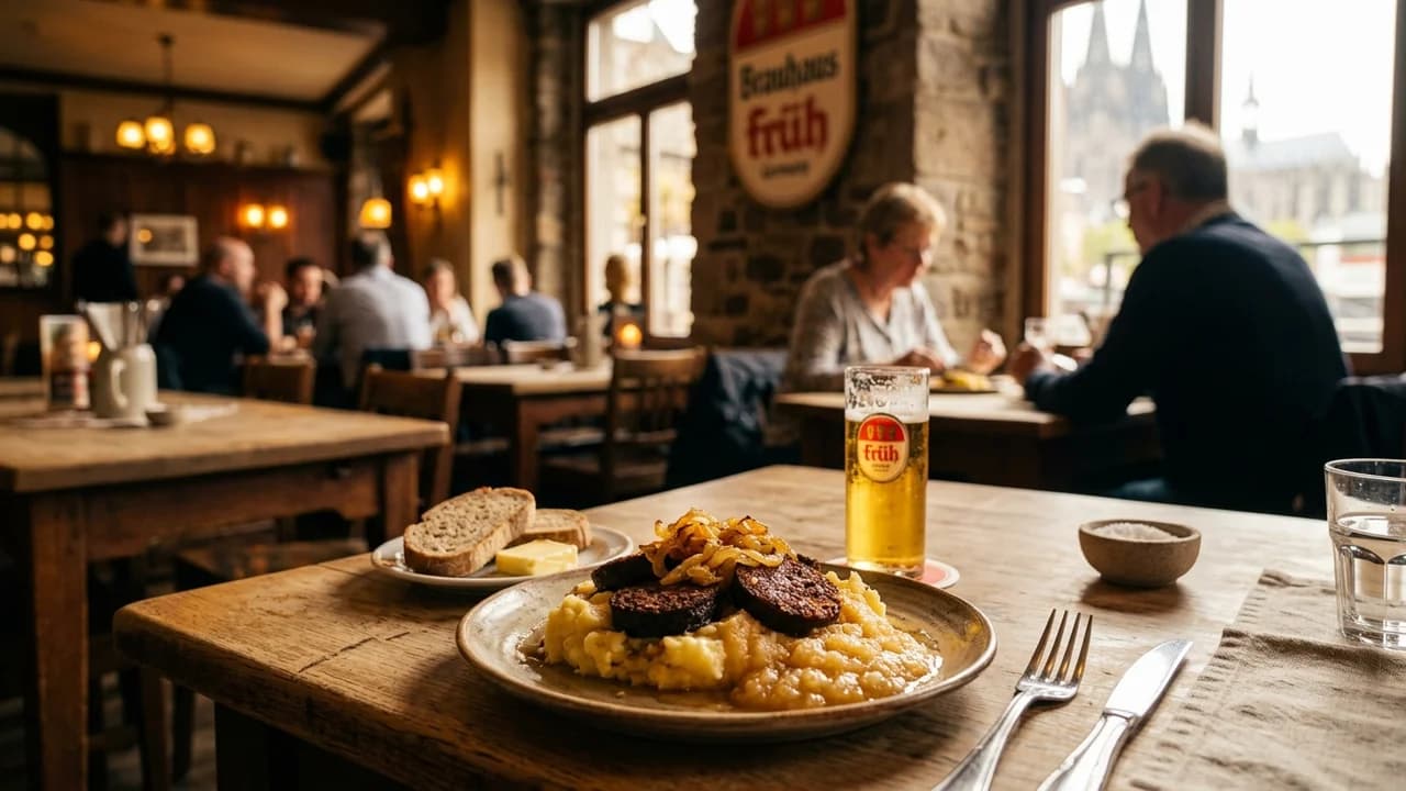 Authentic local cuisine dining experience in Cologne