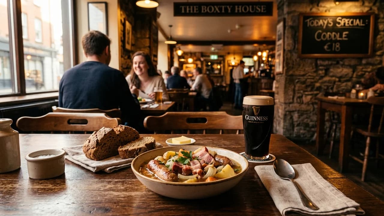 Authentic local cuisine dining experience in Dublin
