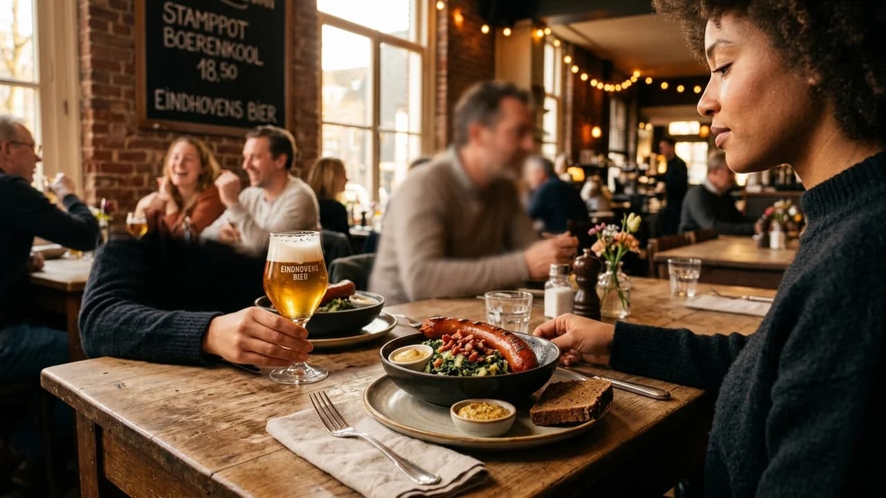 Authentic local cuisine dining experience in Eindhoven