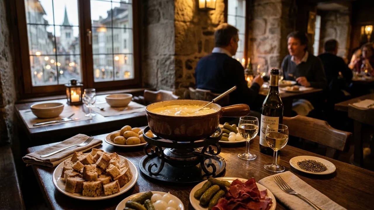 Authentic local cuisine dining experience in Geneva
