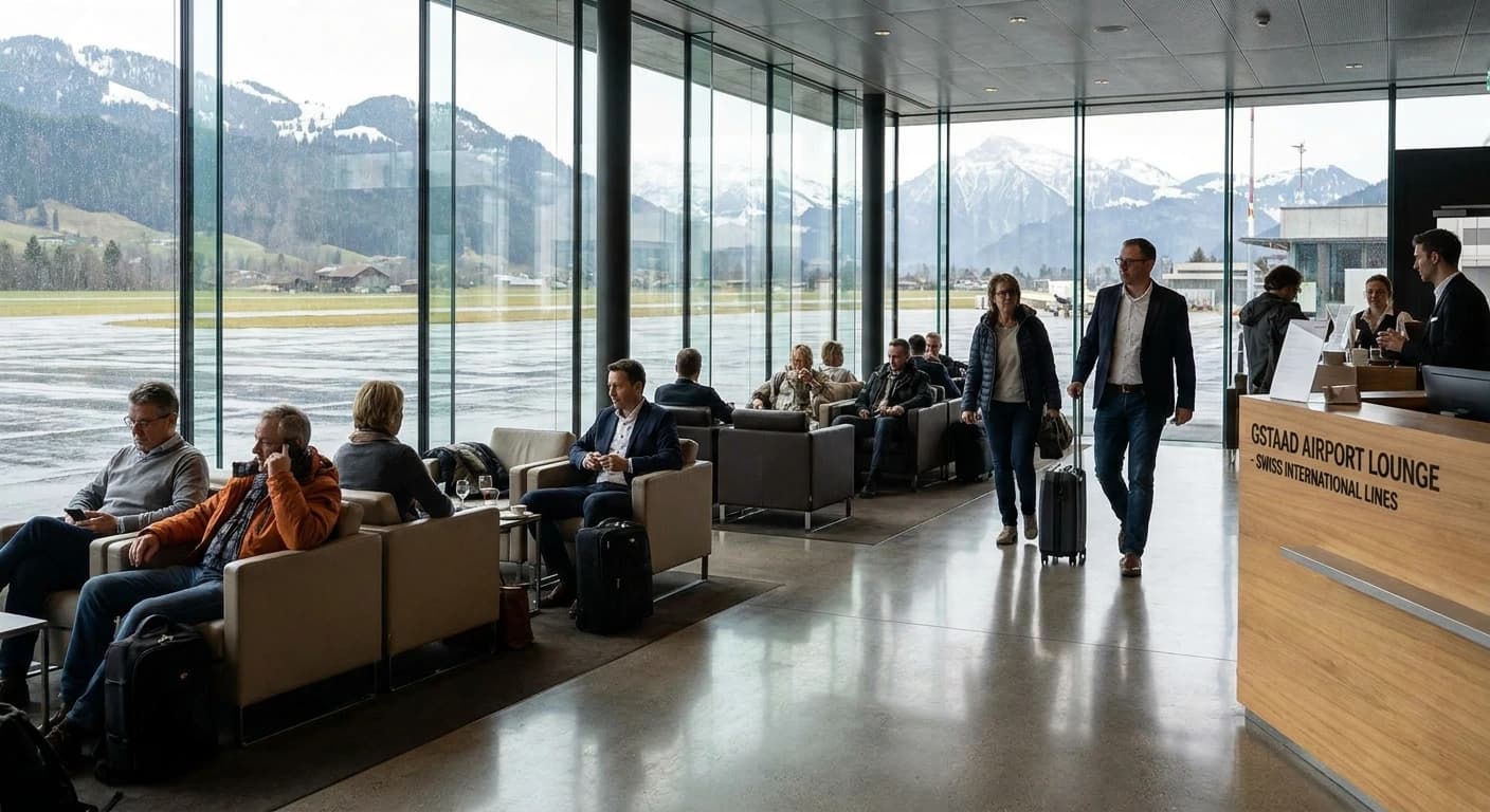 Geneva Airport international terminal with efficient arrivals and premium transfer services