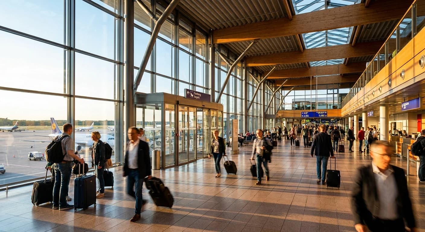 Hamburg Airport terminal
