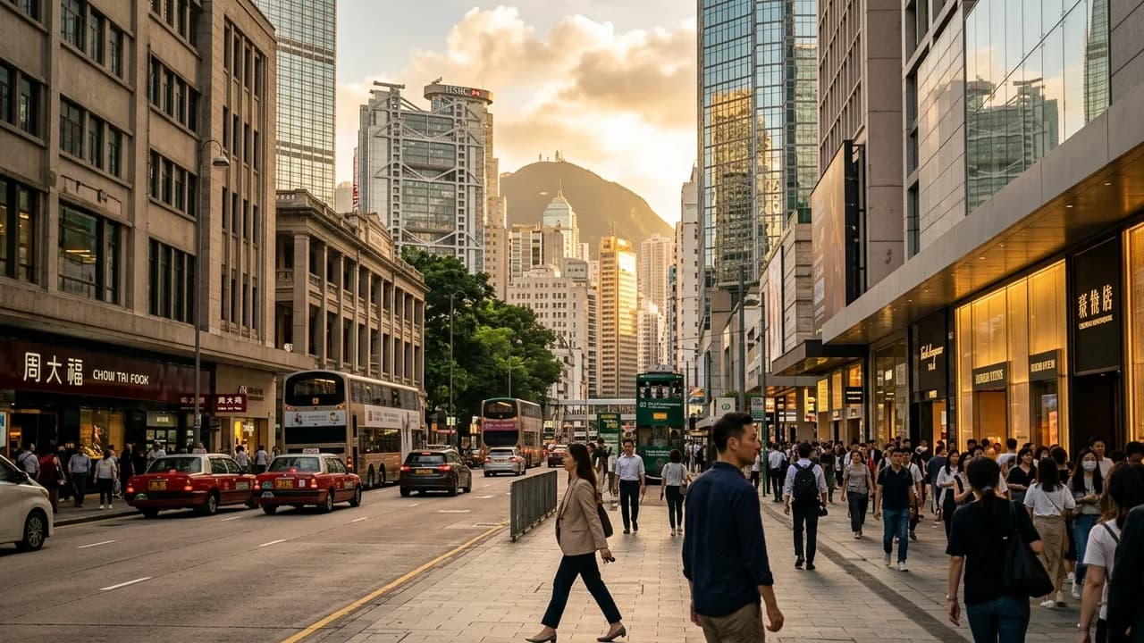 Premium shopping and leisure district in Hong Kong