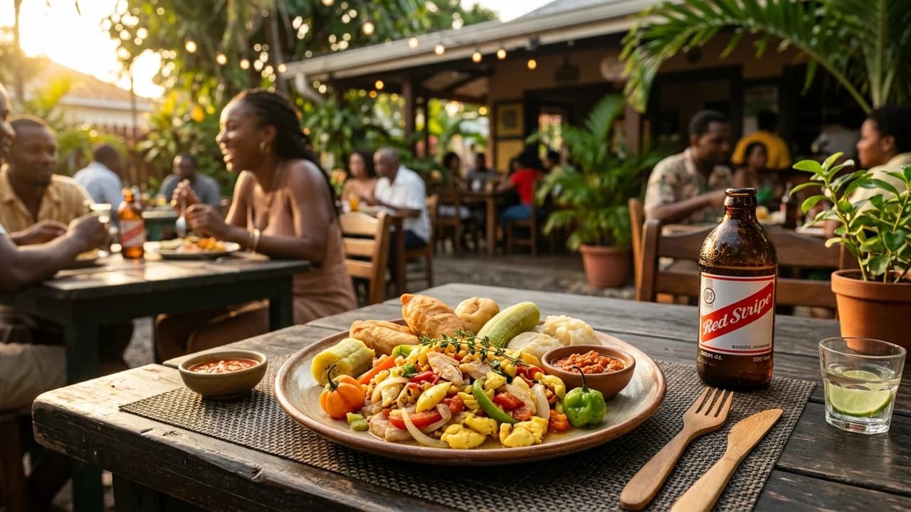 Authentic local cuisine dining experience in Kingston