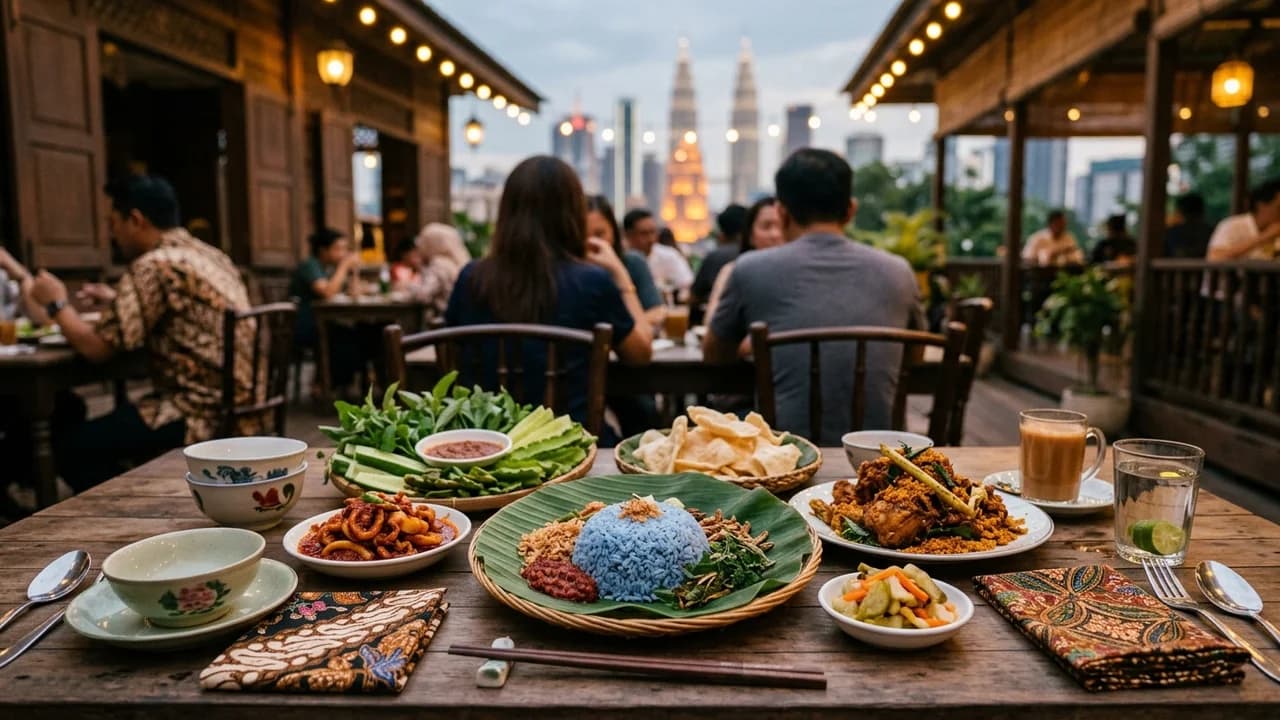 Authentic local cuisine dining experience in Kuala Lumpur