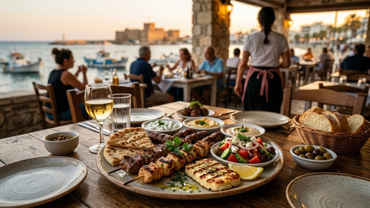 Authentic local cuisine dining experience in Larnaca