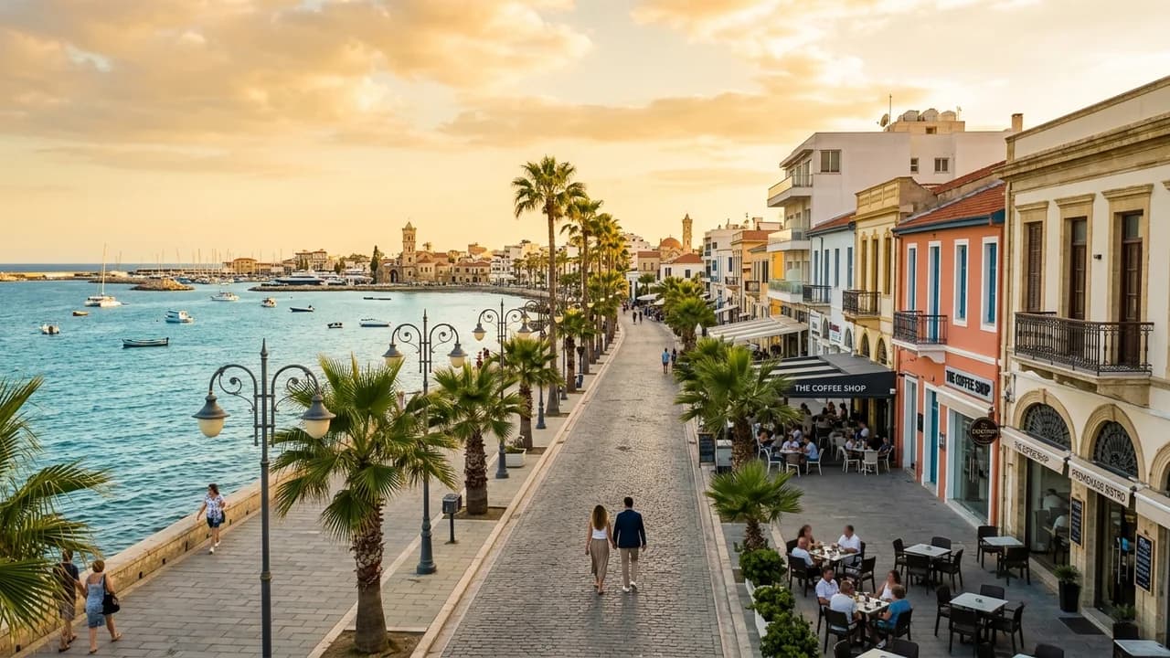 Premium shopping and leisure district in Larnaca