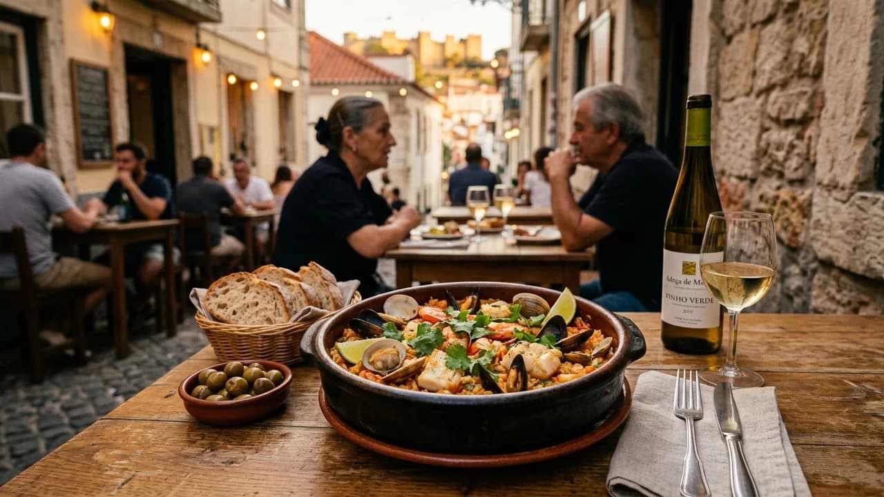 Authentic local cuisine dining experience in Lisbon