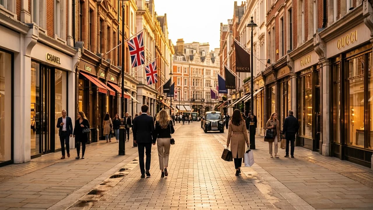 Premium shopping and leisure district in London