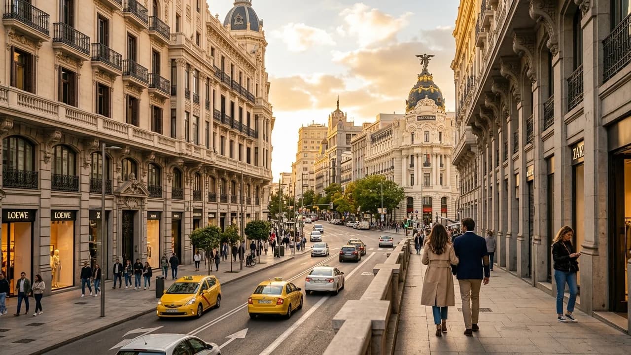 Premium shopping and leisure district in Madrid