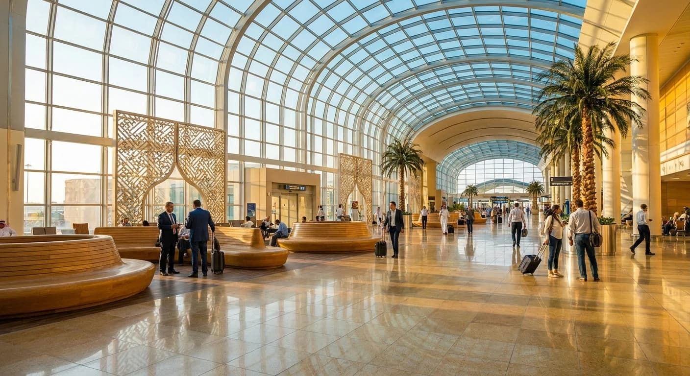 Bahrain International Airport modern terminal