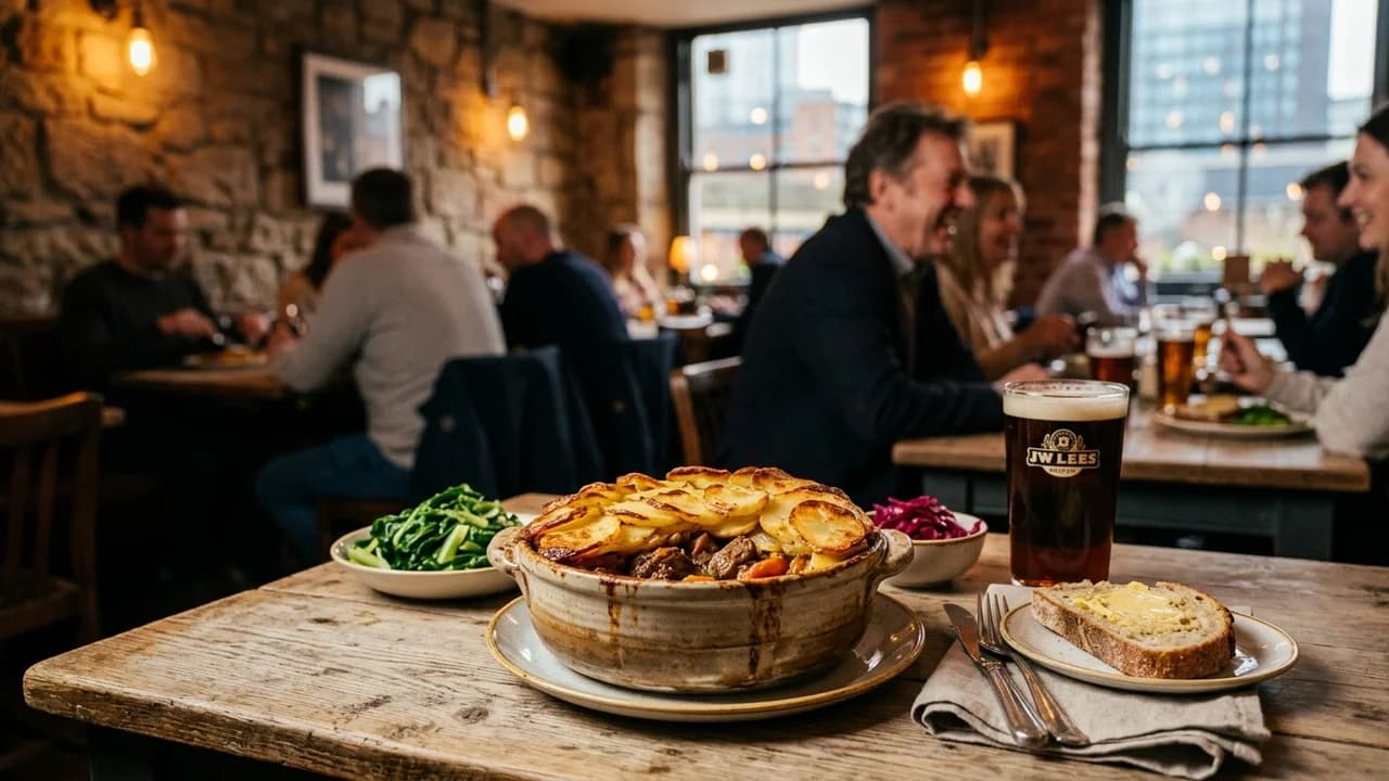 Authentic local cuisine dining experience in Manchester