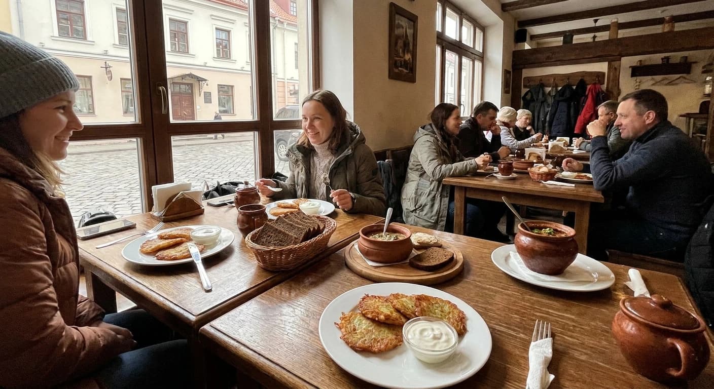 Belarusian cuisine and dining in Minsk