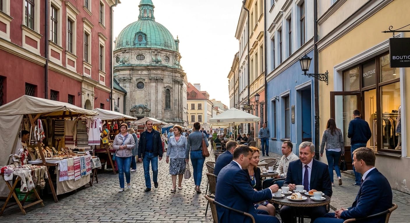 Shopping and cultural leisure in Minsk