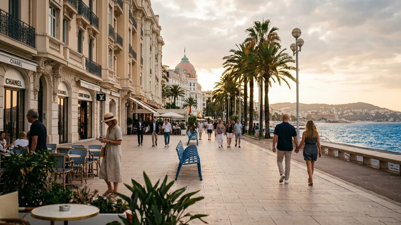Premium shopping and leisure district in Nice
