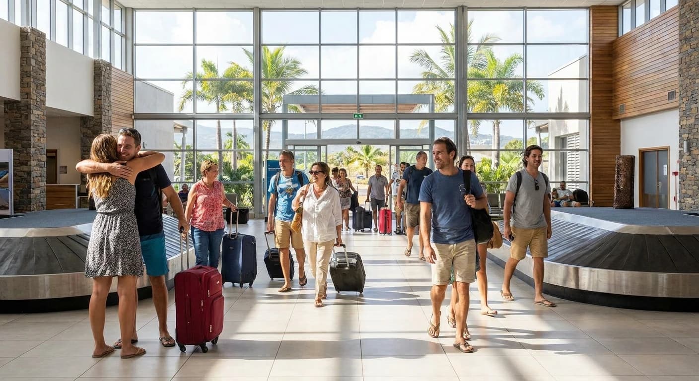Nouméa La Tontouta airport arrivals