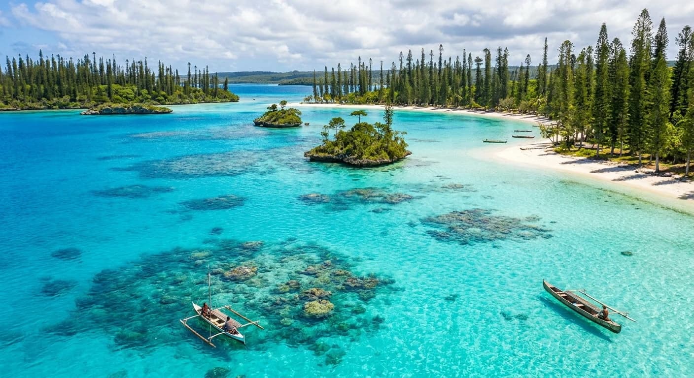 Isle of Pines turquoise lagoon