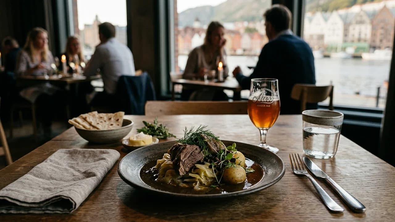 Authentic local cuisine dining experience in Oslo