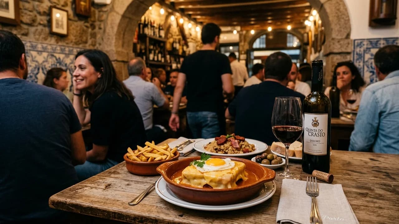 Authentic local cuisine dining experience in Porto