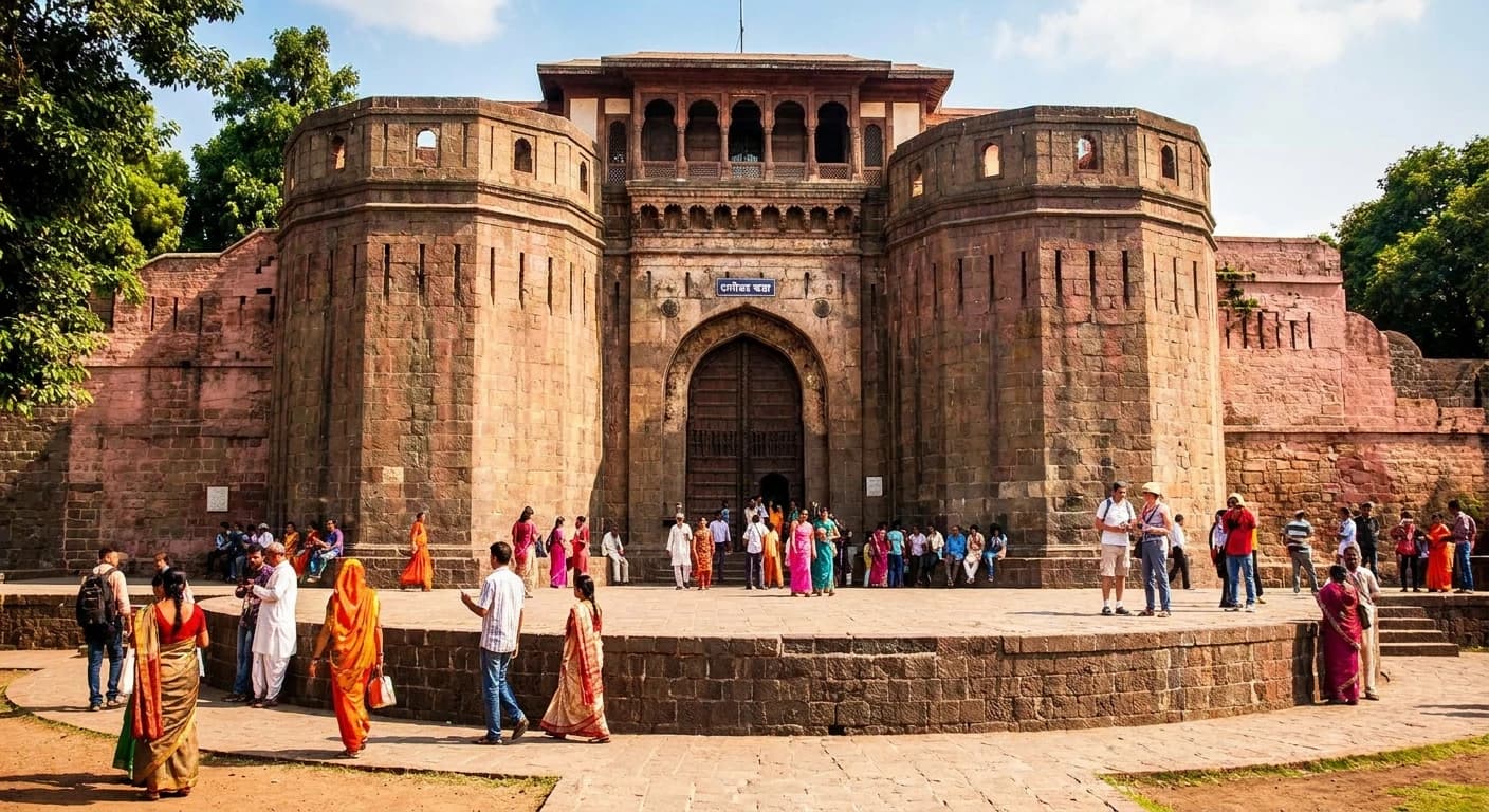 Historic Shaniwar Wada fortified palace in Pune