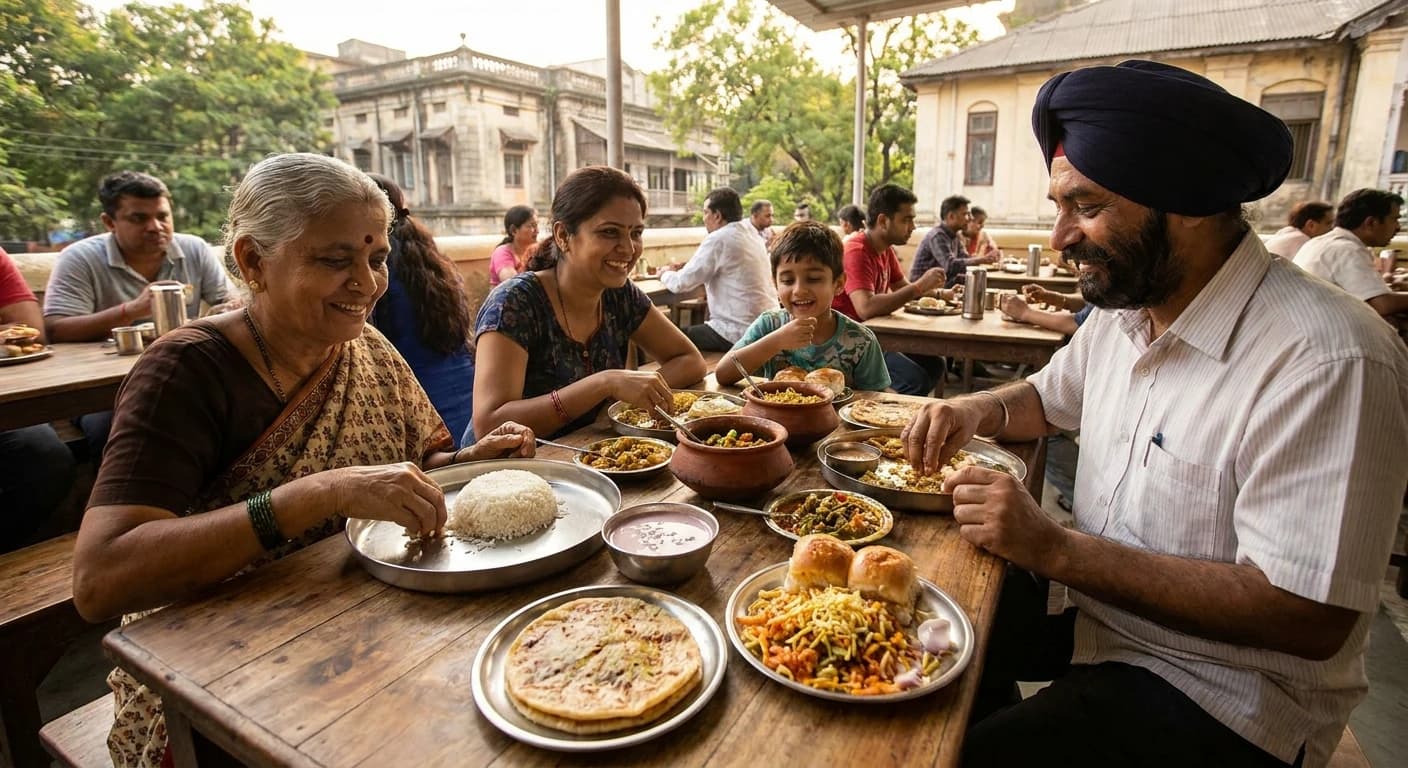 Authentic Maharashtrian cuisine and local dining in Pune