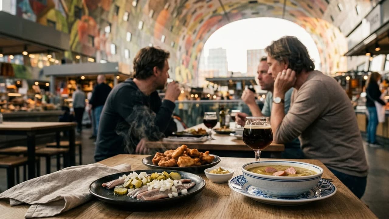 Authentic local cuisine dining experience in Rotterdam