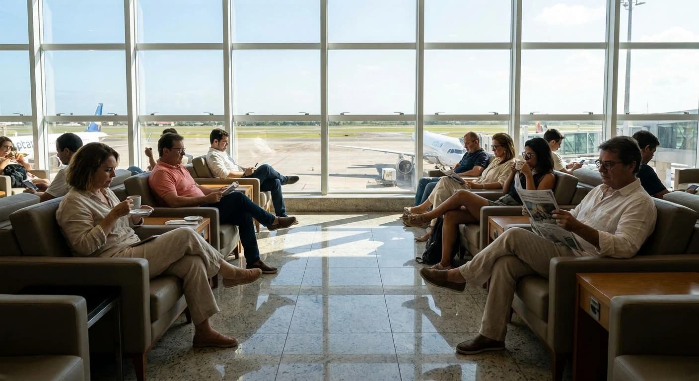 Modern international terminal at Salvador Deputado Luís Eduardo Magalhães Airport