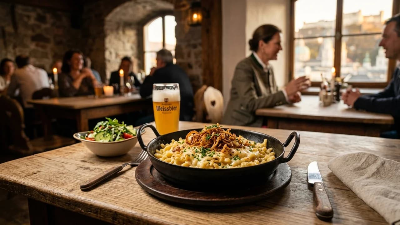 Authentic local cuisine dining experience in Salzburg