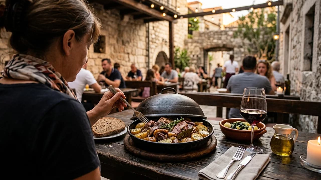 Authentic local cuisine dining experience in Split