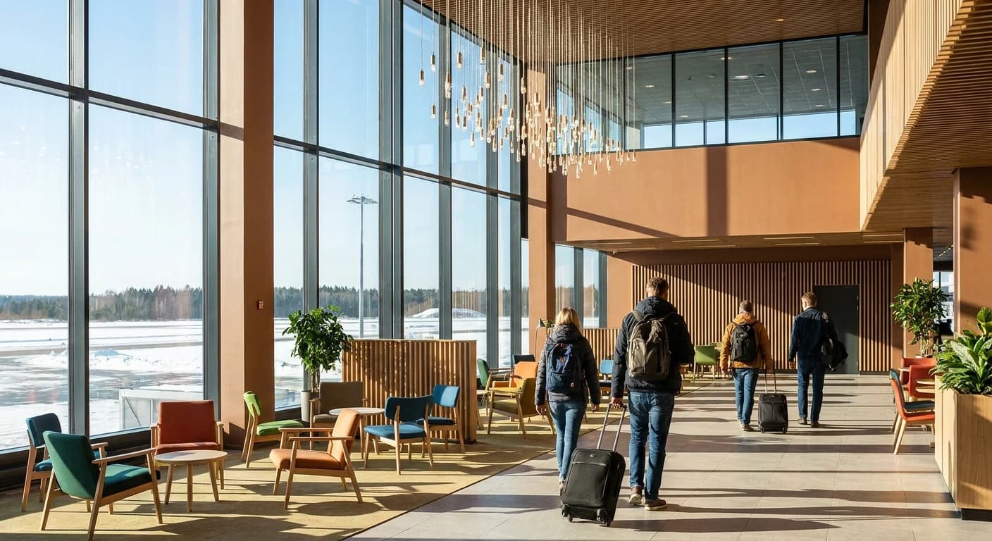 Tallinn Airport terminal