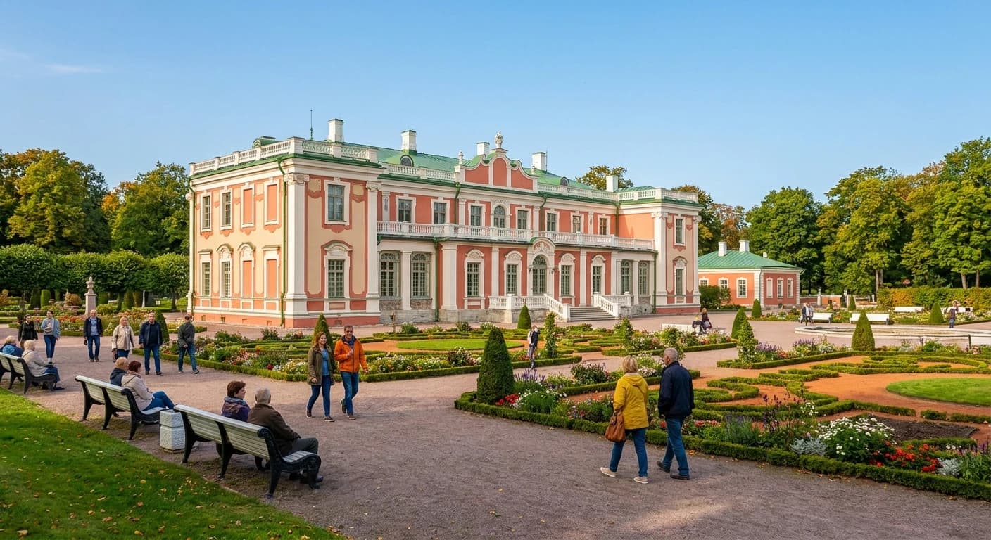 Kadriorg Palace in Tallinn