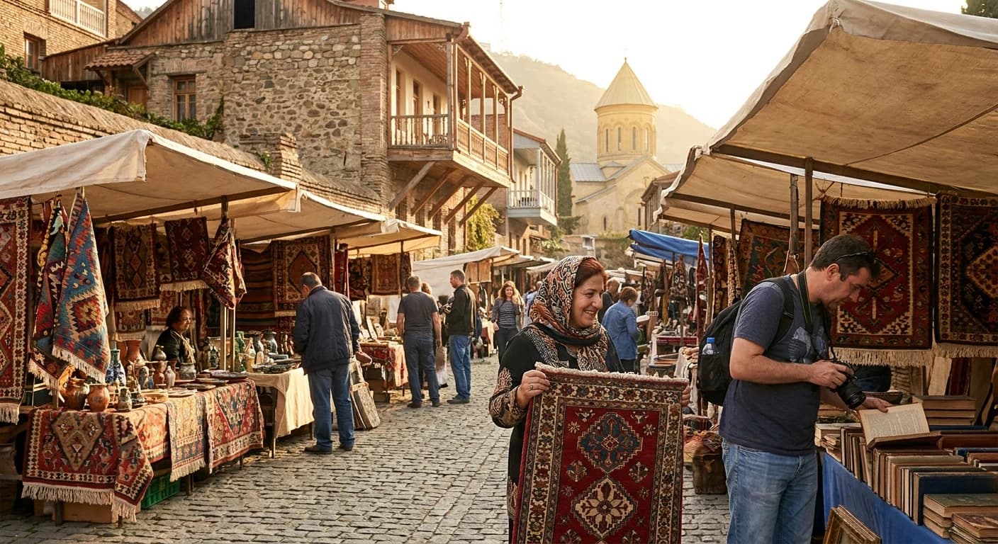 Cultural leisure and shopping in Tbilisi