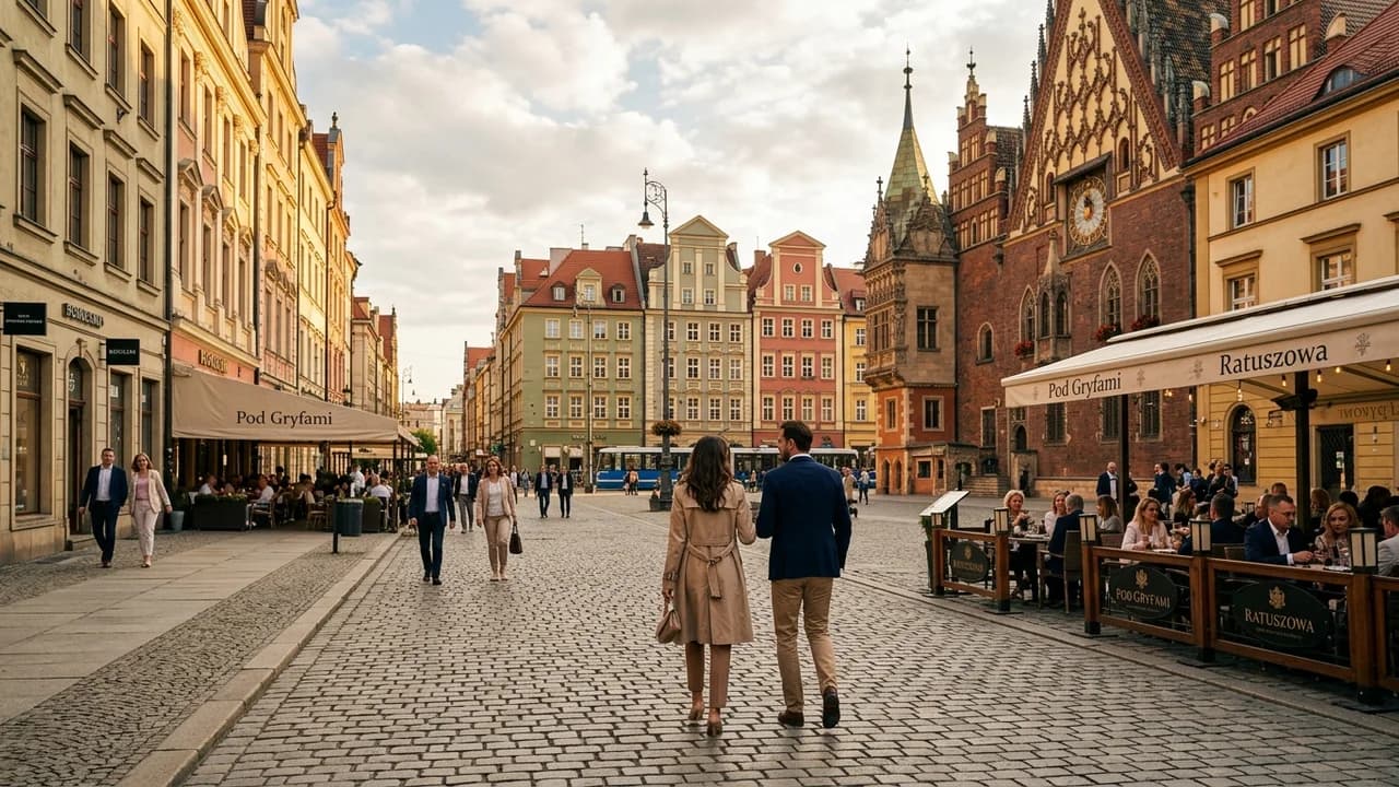 Premium shopping and leisure district in Wroclaw