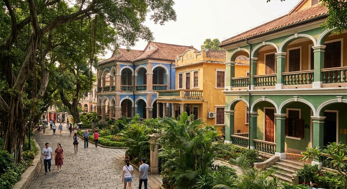 UNESCO-listed Gulangyu Island colonial architecture